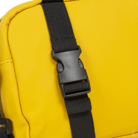 Fahrradspritzwasserabweisende Lenkertasche mit Schultergurt 3l gelb