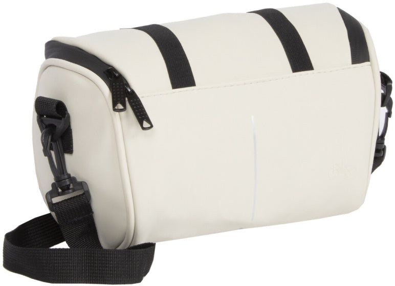 Fahrradspritzwasserabweisende Lenkertasche mit Schultergurt 3l beige