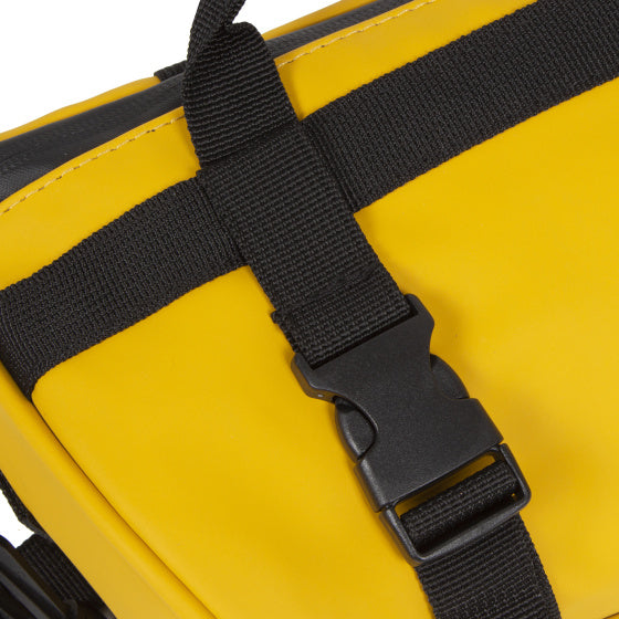 Fahrradspritzwasserabweisende Lenkertasche mit Schultergurt 3l gelb