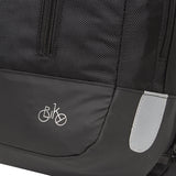 Bike Wave Fahrradrucksack Doppelte Fahrradtasche Nylon 20l Schwarz