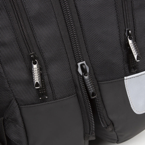 Bike Wave Fahrradrucksack Doppelte Fahrradtasche Nylon 20l Schwarz