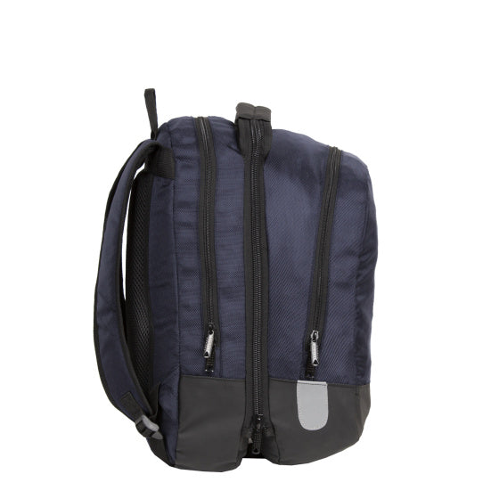 Bike Wave Fahrradrucksack Doppelte Fahrradtasche Nylon 20l Marineblau