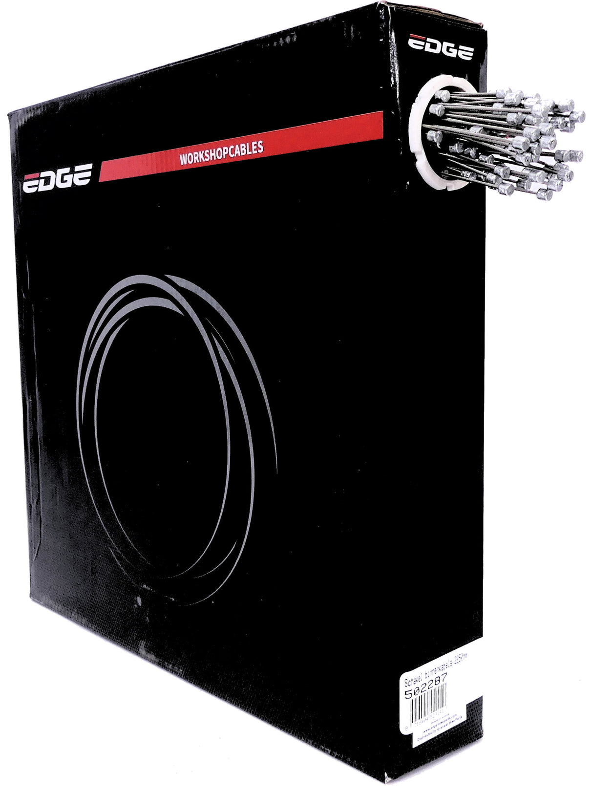 Edge Schakel Câbles intérieurs 2250 mm en acier inoxydable Ø1,1 mm avec N-Nipple Ø4 × 4 mm (100 pièces)