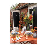 Ambiente Glas Vogelarten weiß