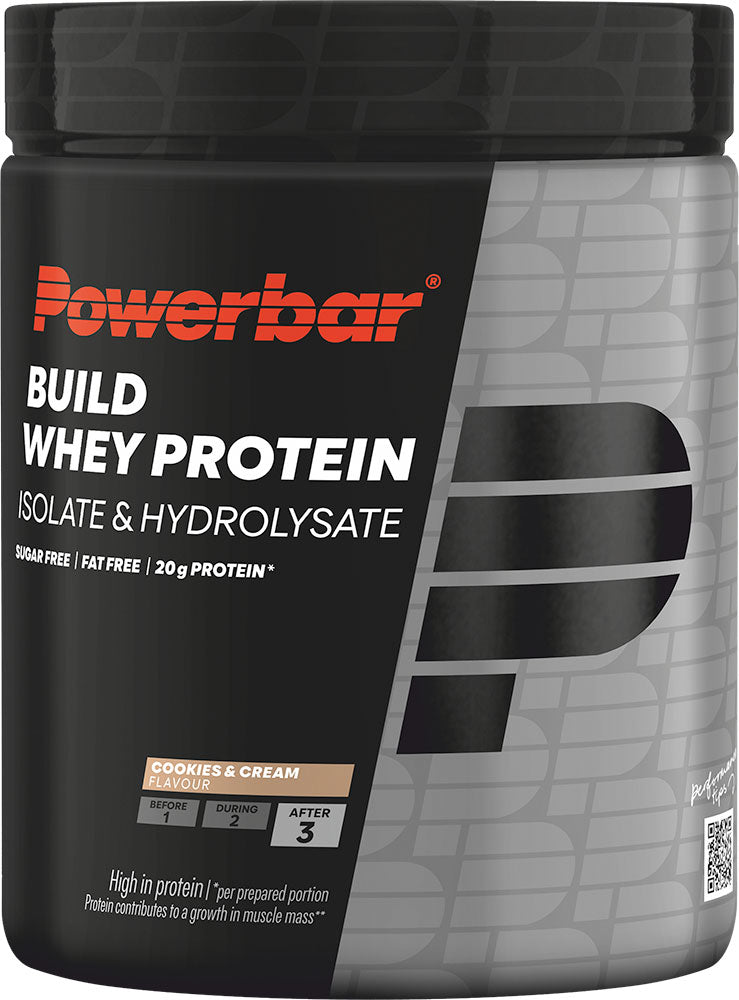 Powerbar Build Whey Protein – Isolat-Hydrolysat (1 x 550 g) – Kekscreme