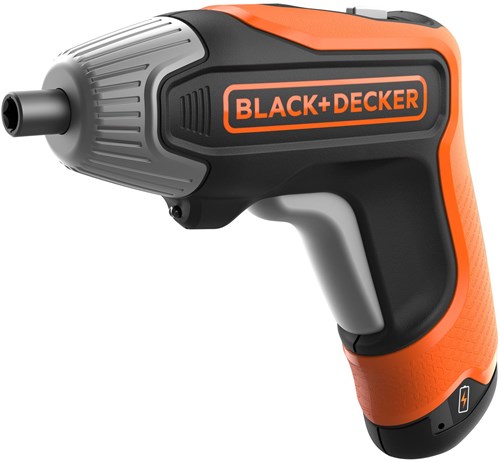 Black+Decker 3,6-V-Lithium-Ionen-Schnellschrauber-Akkuschrauber (Orange Schwarz)