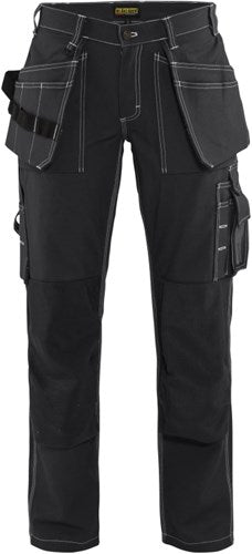 Blåkläder dames werkbroek 15451370 | zwart | maat 50 - 7330509500507