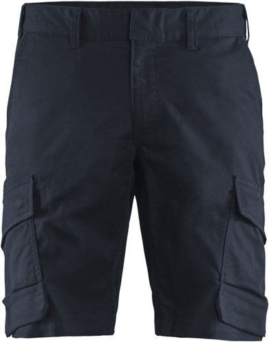 Blåkläder industrie short met stretch 14461832 | donker marineblauw zwart | maat 62 - 7330509758069