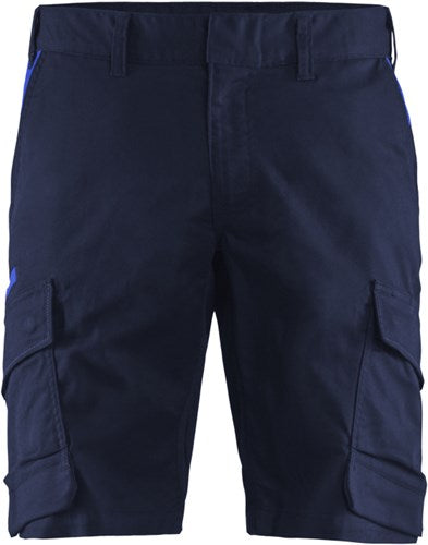 Blåkläder industrie short met stretch 14461832 | marineblauw korenblauw | maat 44 - 7330509758083