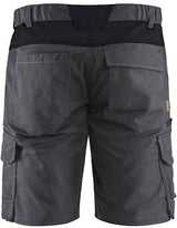 Blåkläder industrie short met stretch 14461832 | medium grijs zwart | maat 48 - 7330509758212