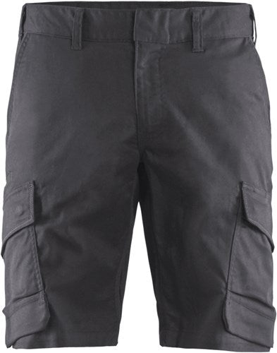 Blåkläder industrie short met stretch 14461832 | medium grijs zwart | maat 58 - 7330509758267
