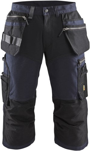 Blåkläder piraatbroek stretch 15971343 | donker marineblauw zwart | maat 58 - 7330509803073