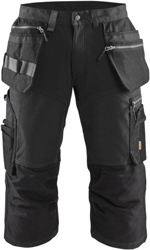 Blåkläder piraatbroek stretch 15971343 | zwart | maat 46 - 7330509803110