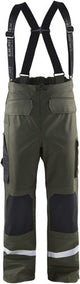 Blåkläder regenbroek level 2 13052003 | army groen | maat 3xl - 7330509570739