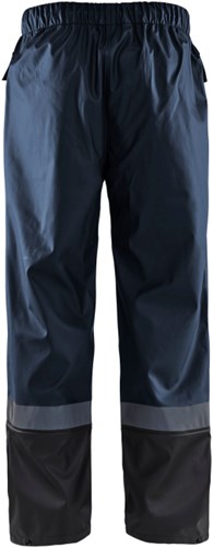 Blåkläder regenbroek level 2 13222003 | donker marineblauw zwart | maat m - 7330509655986