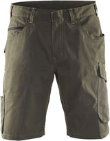Blåkläder service short 14991330 | groen zwart | maat 46 - 7330509549346