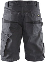 Blåkläder service short 14991330 | medium grijs zwart | maat 62 - 7330509684214