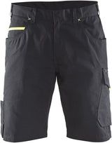 Blåkläder service short 14991330 | zwart high vis geel | maat 54 - 7330509549681