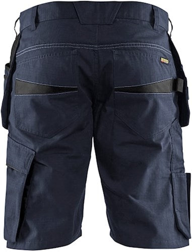 Blåkläder service short met spijkerzakken 14941330 | donker marineblauw zwart | maat 46 - 7330509688724