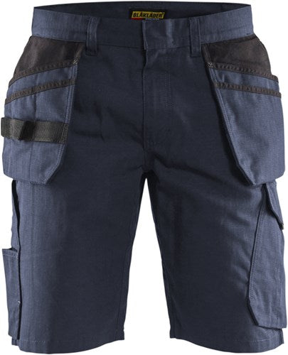Blåkläder service short met spijkerzakken 14941330 | donker marineblauw zwart | maat 46 - 7330509688724
