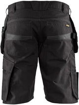 Blåkläder service short met spijkerzakken 14941330 | zwart donkergrijs | maat 46 - 7330509689127