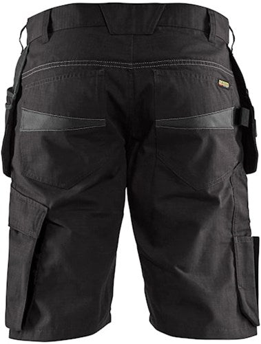 Blåkläder service short met spijkerzakken 14941330 | zwart donkergrijs | maat 58 - 7330509689189