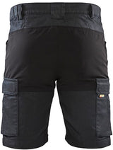 Blåkläder service short met stretch 14371147 | marineblauw zwart | maat 52 - 7330509718018