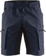 Blåkläder service short stretch 14491845 | donker marineblauw zwart | maat 46 - 7330509535769
