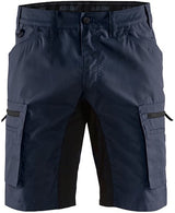 Blåkläder service short stretch 14491845 | donker marineblauw zwart | maat 62 - 7330509535844