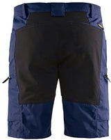 Blåkläder service short stretch 14491845 | marineblauw zwart | maat 54 - 7330509538579