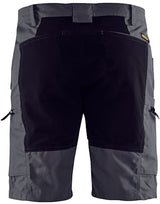 Blåkläder service short stretch 14491845 | medium grijs zwart | maat 52 - 7330509801888