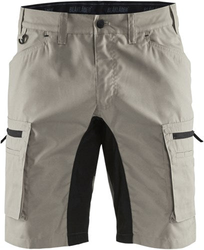 Blåkläder service short stretch 14491845 | stone zwart | maat 48 - 7330509535677