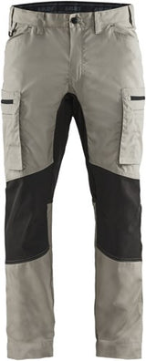 Blåkläder service werkbroek met stretch 14591845 | stone zwart | maat 46 - 7330509500569