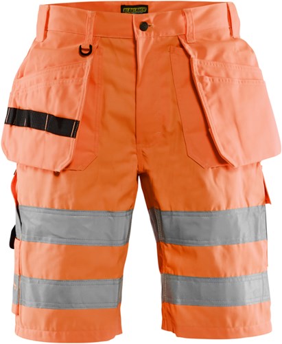 Blåkläder short high-vis 15351804 | high vis oranje | maat 60 - 7330509211731