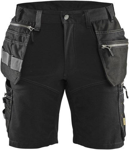 Blåkläder short met stretch 15981860 | zwart | maat 64 - 7330509838570
