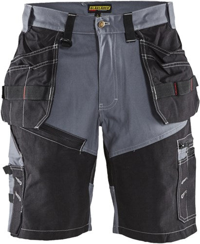 Blåkläder short x1500 15021370 | grijs zwart | maat 52 - 7330509275788