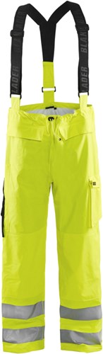 Blåkläder vlamvertragende regenbroek 13032009 | high-vis geel | maat xxl - 7330509414262