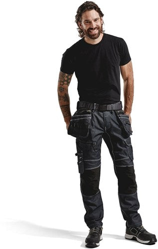 Blåkläder werkbroek denim stretch x1900 19901141 | zwart | maat c150 - 7330509532072