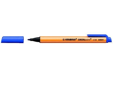 Stabilo Fineliner - Greenpoint - Blau