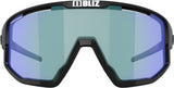 Bliz Vision Nano Optics Braun mit Blau-Multi | photochrom - Sportbrille