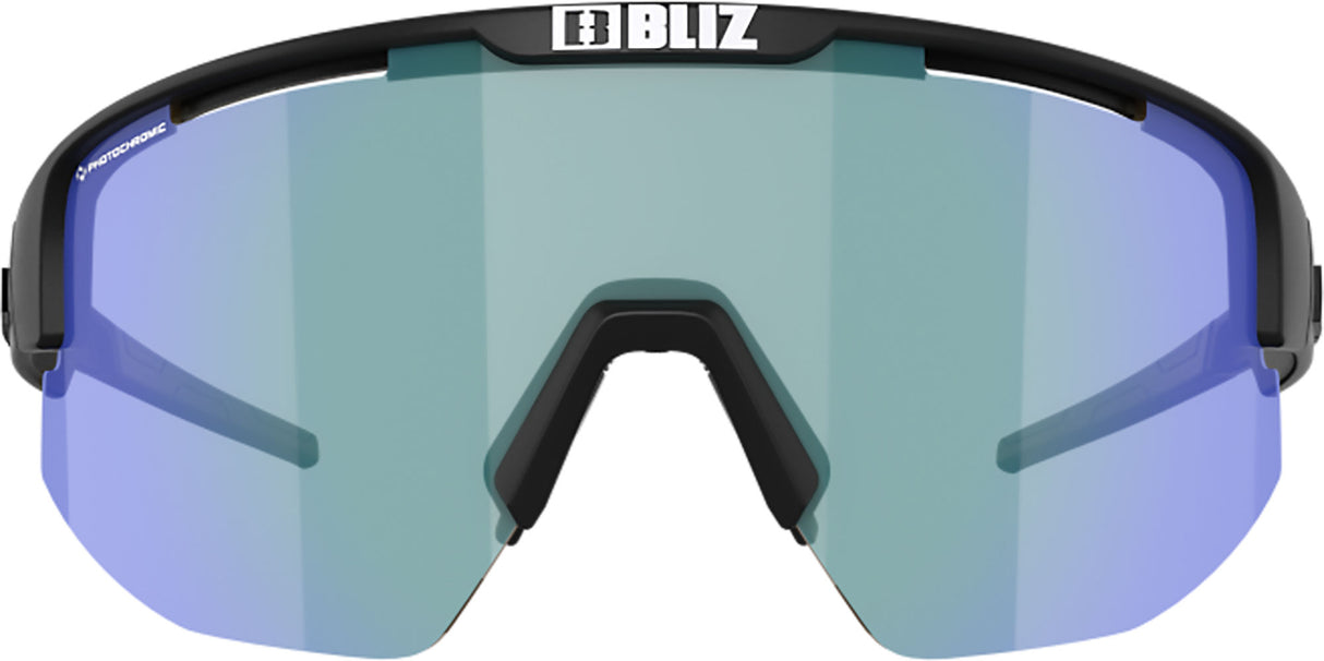 Bliz Matrix Nano Optics Braun mit Blau-Multi | photochrom - Sportbrille
