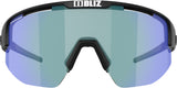 Bliz Matrix Nano Optics Braun mit Blau-Multi | photochrom - Sportbrille