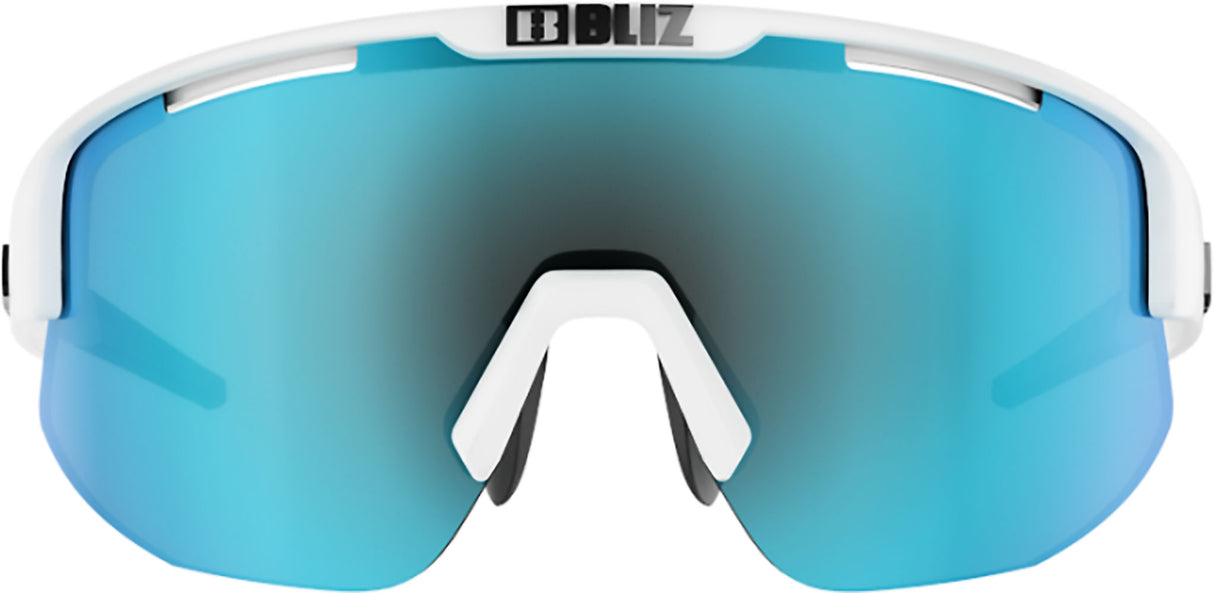 Bliz Matrix Small Smoke mit blauen Multi-Sportbrillen