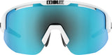 Bliz Matrix Small Smoke mit blauen Multi-Sportbrillen