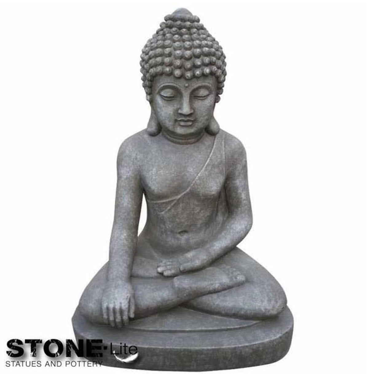 Stone Lite Gartenstatue Buddha sitzend m 27x20x40cm