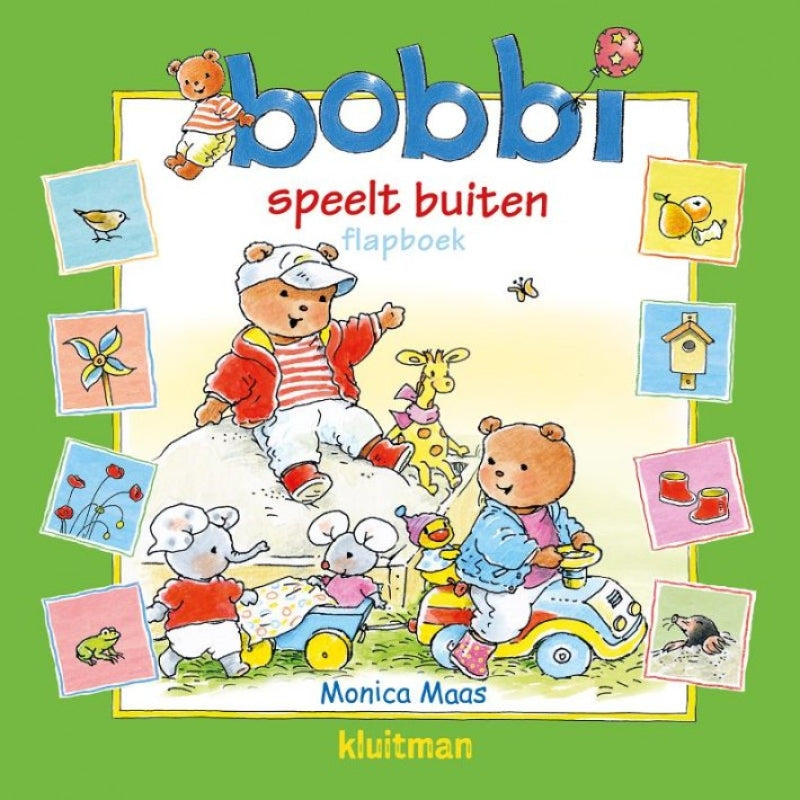 Kluitman Bobbi spielt draußen (Klappenbuch)