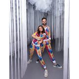 Boland Disco Babe Tracksuit Ladies Multicolorgröße l