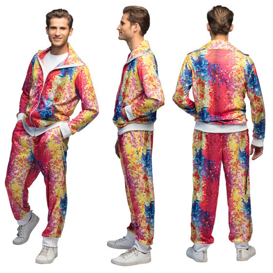 Boland Disco Dude Tracksuit Männer mehrfarbige Größe l