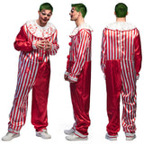 Boland Killer Clown Kostüm Männer Rot Weiß Größe 54 56 (xl)