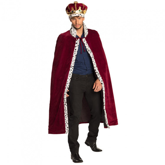 Boland Costum Set Majesteit Unisex Polyester Red Eingröße